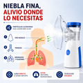 ✅Nebulizador Portátil Ultrasónico Recargable          Alivio Respiratorio Rápido y Silencioso