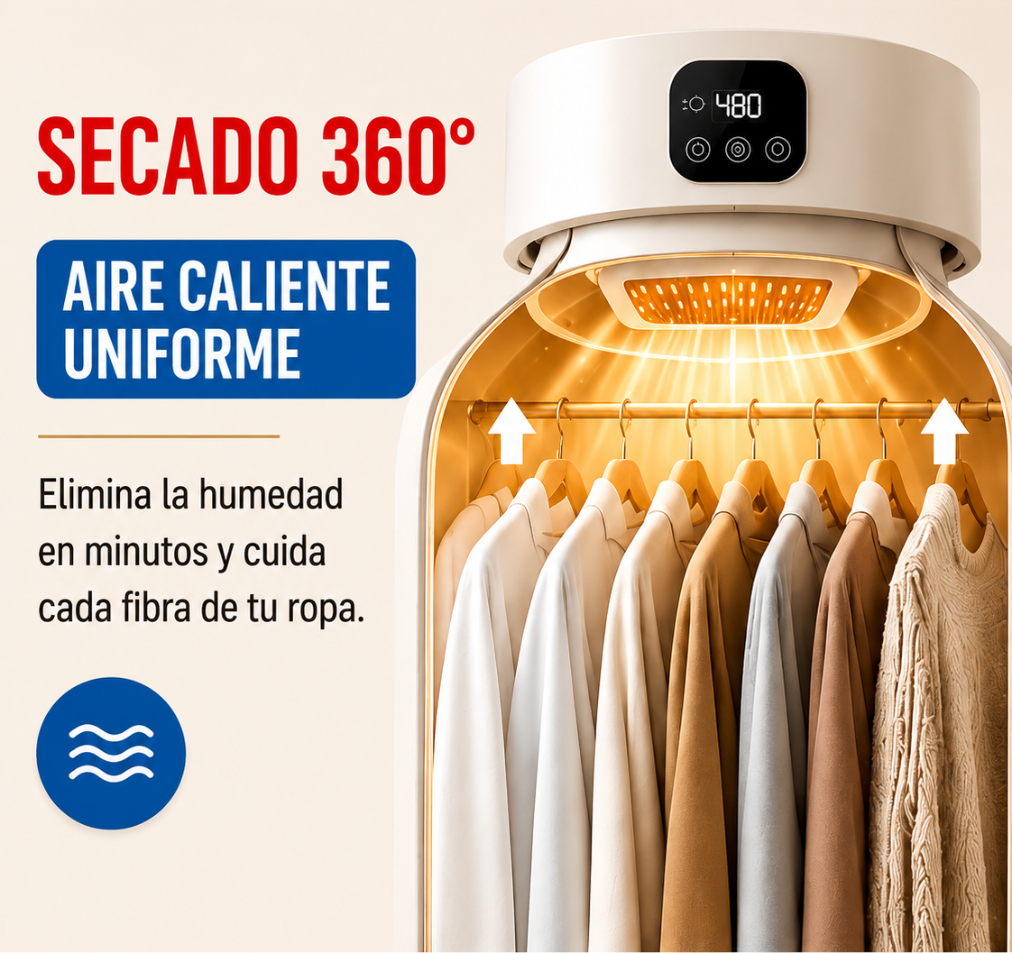 ☑️ Secadora Inteligente PRO 2.0 ®️ Seca tu Ropa en 30 Minutos