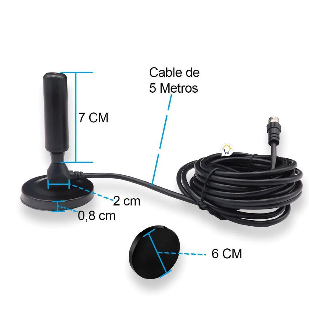 M - ANTENA DIGITAL FULL HD 4K